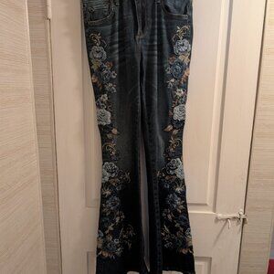 Driftwood Embroidered Jeans